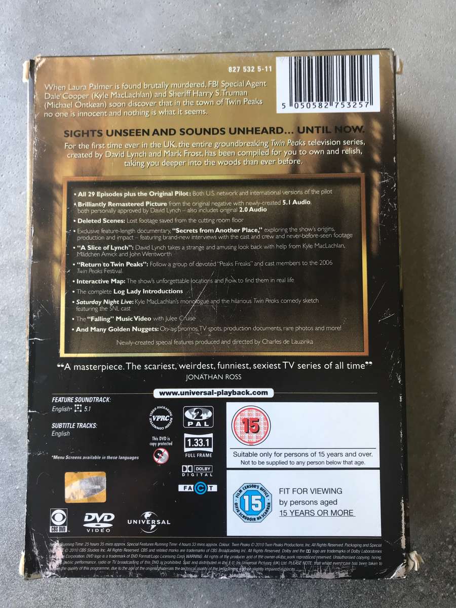 Twin Peaks: Seasons 1 - 2 (Gold Box Edition) [DVD]