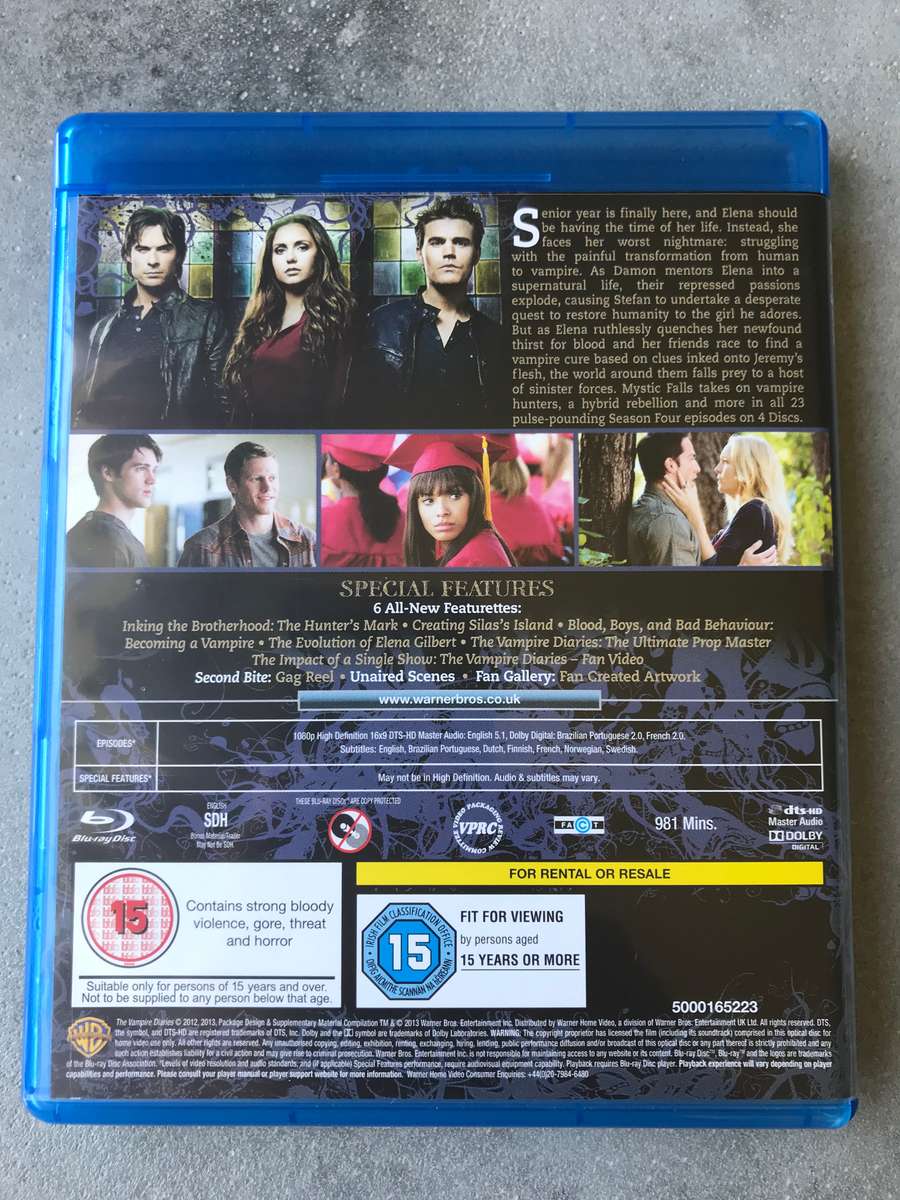 The Vampire Diaries - Season 4 [Blu-ray]