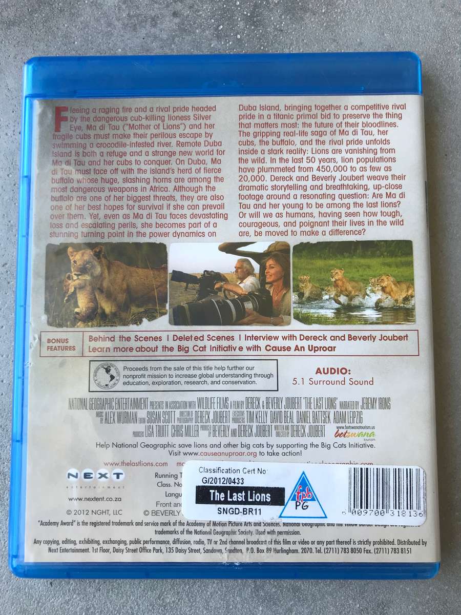 The Last Lions [Blu-ray]