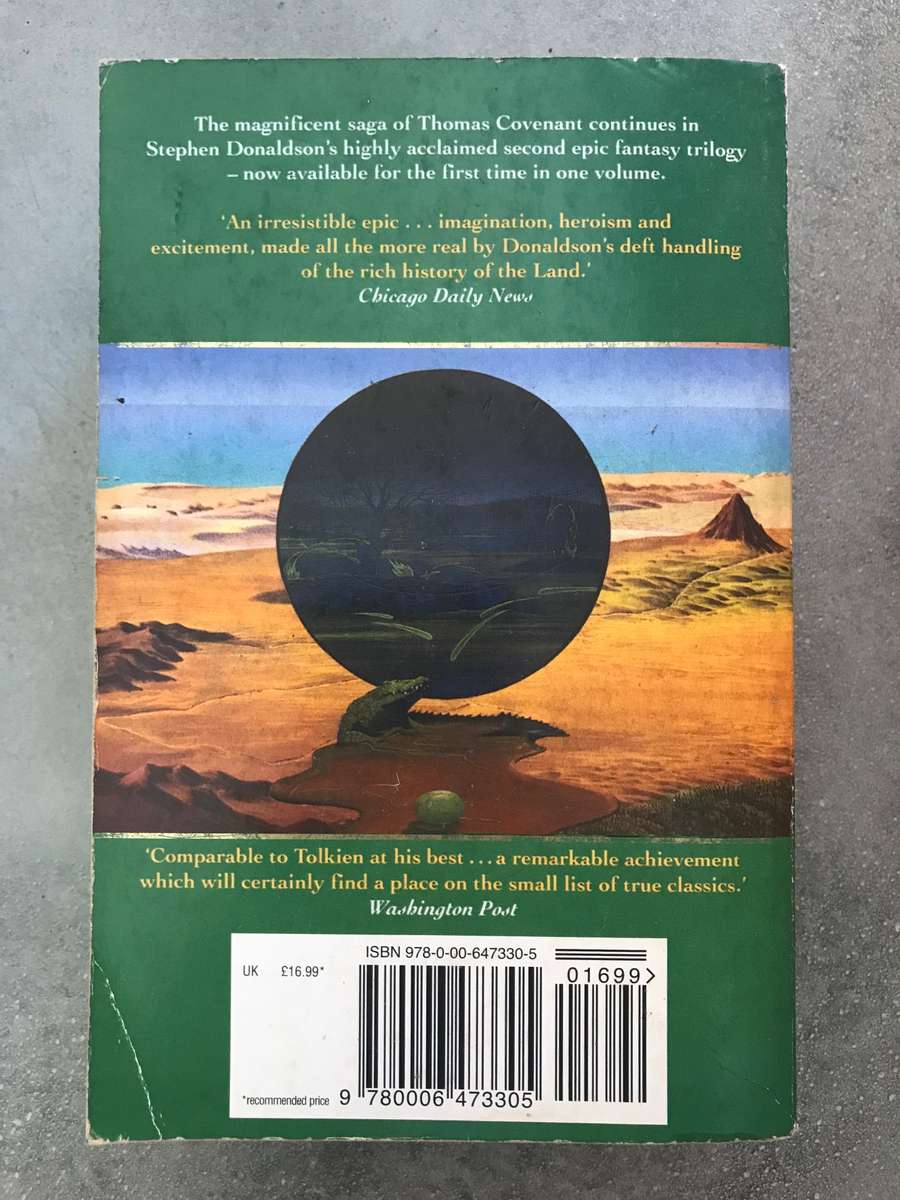 The Second Chronicles of Thomas Covenant (#1-3) by Stephen Donaldson [Paperback: Average]