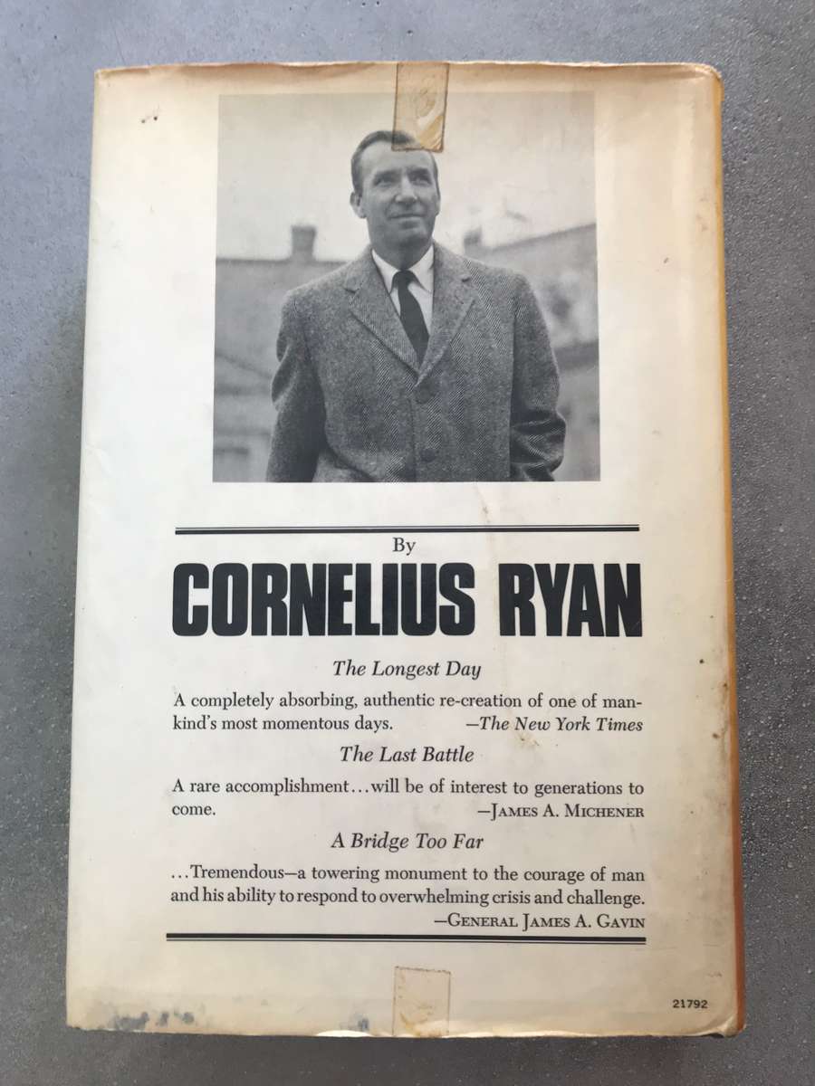 A Bridge Too Far by Cornelius Ryan [Hardcover: Good]
