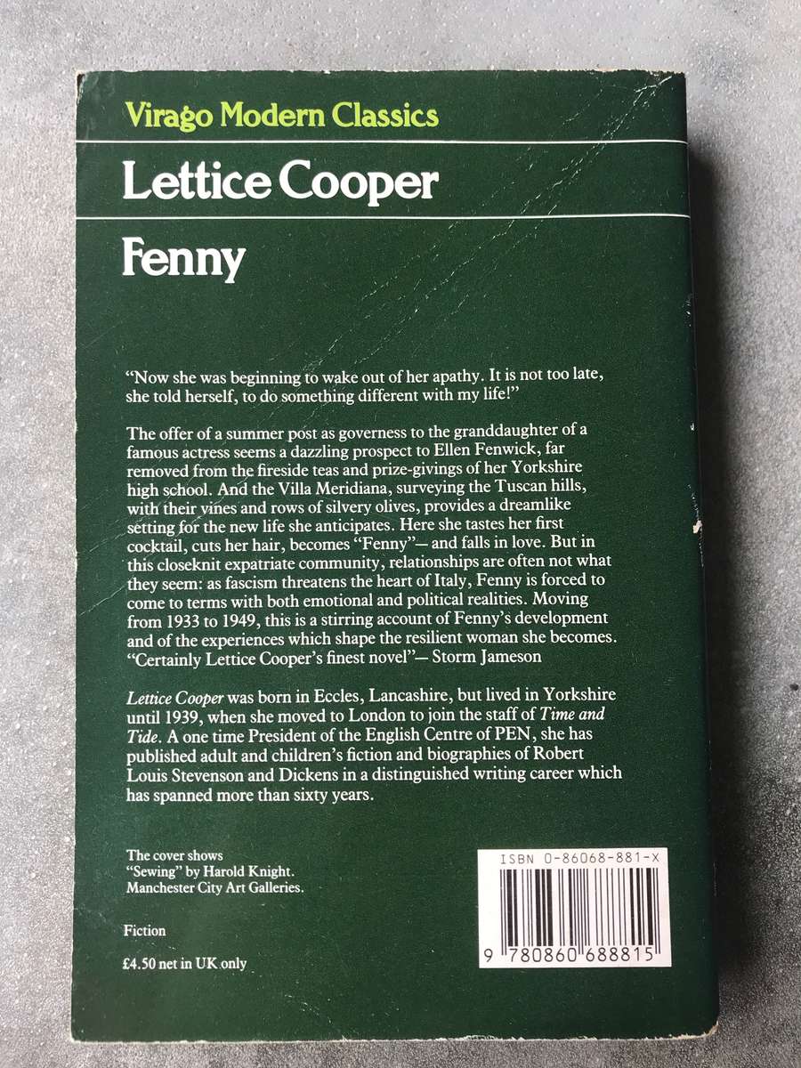 Fenny by Lettice Cooper [Paperback: Average]