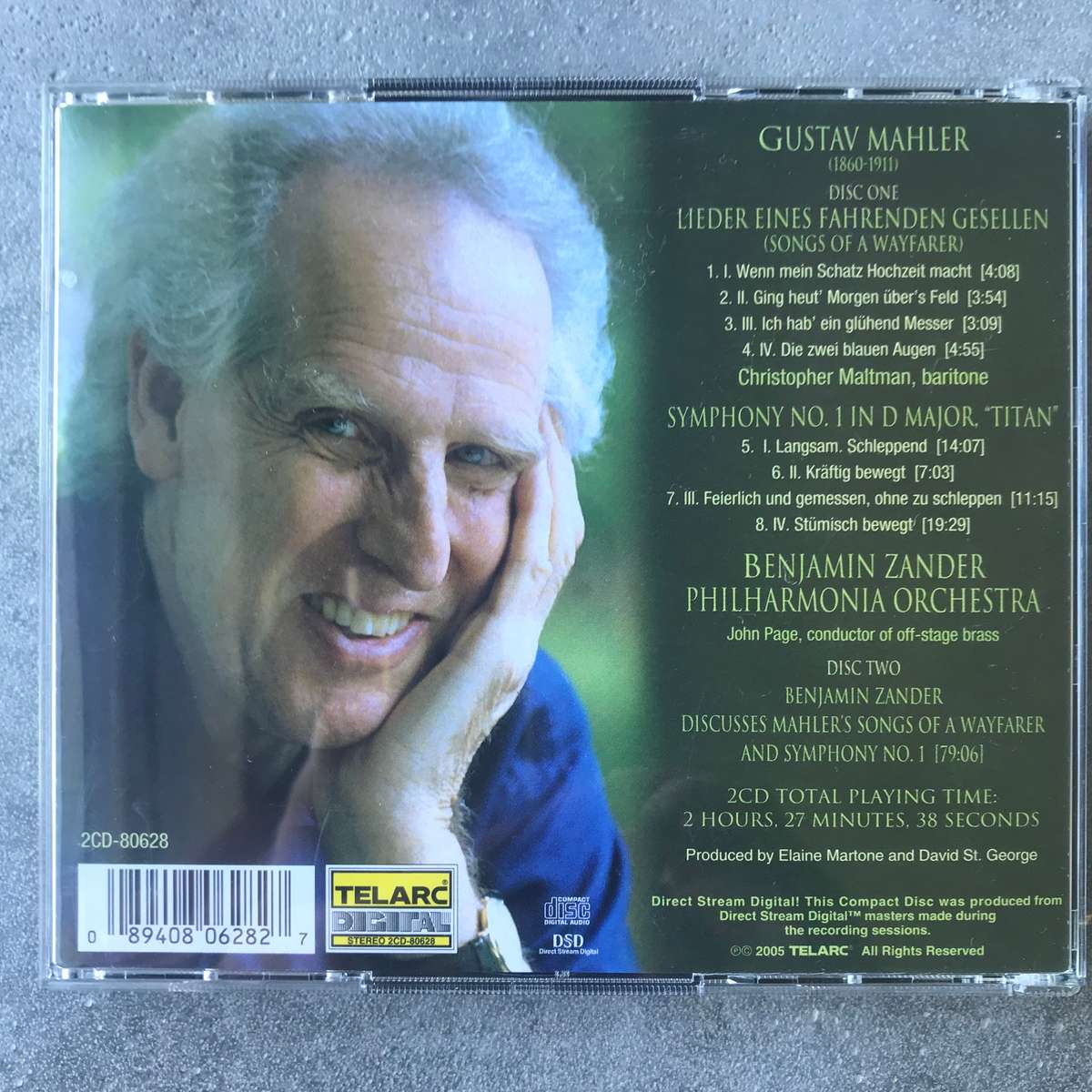 Mahler: Lieder eines fahrenden Gesellen / Symphony No. 1 [2 CD]