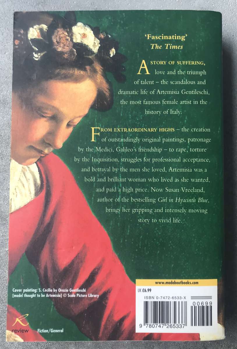 The Passion of Artemisia by Susan Vreeland [Paperback: Good]
