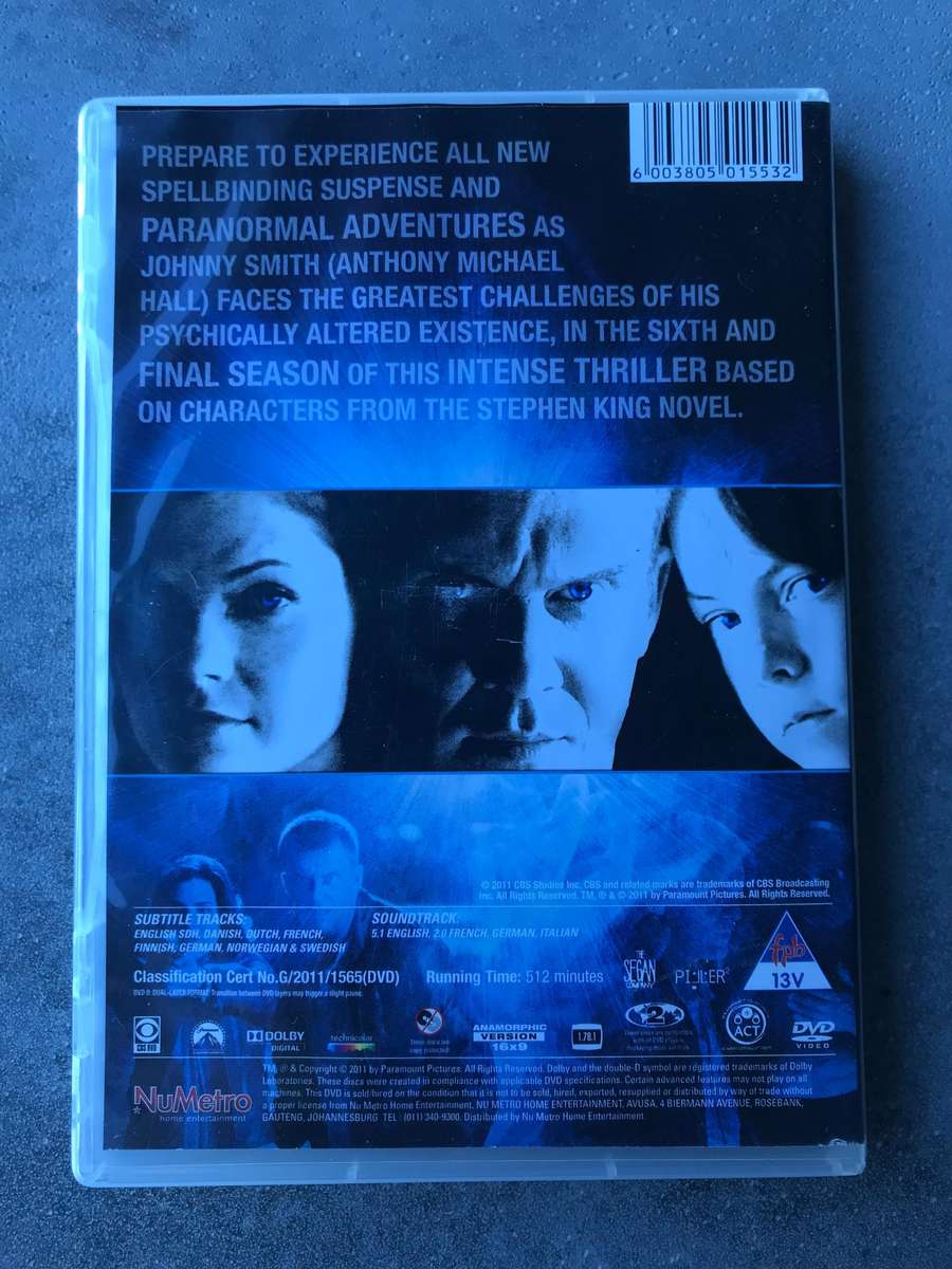 The Dead Zone- Season 6 [3 DVD]