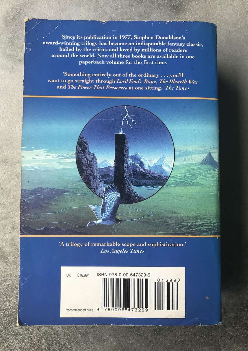 The Chronicles of Thomas Covenant, the Unbeliever (#1-3) by Stephen Donaldson [Paperback: Average]