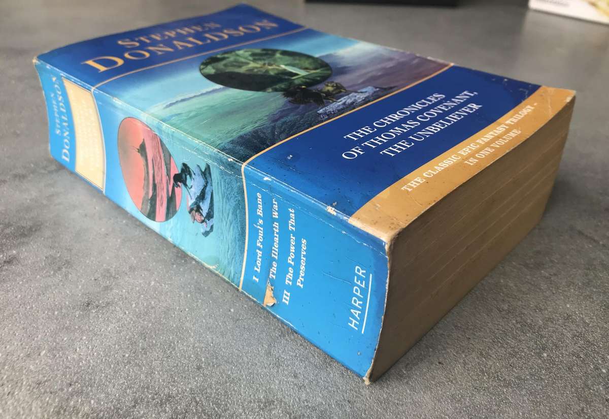 The Chronicles of Thomas Covenant, the Unbeliever (#1-3) by Stephen Donaldson [Paperback: Average]