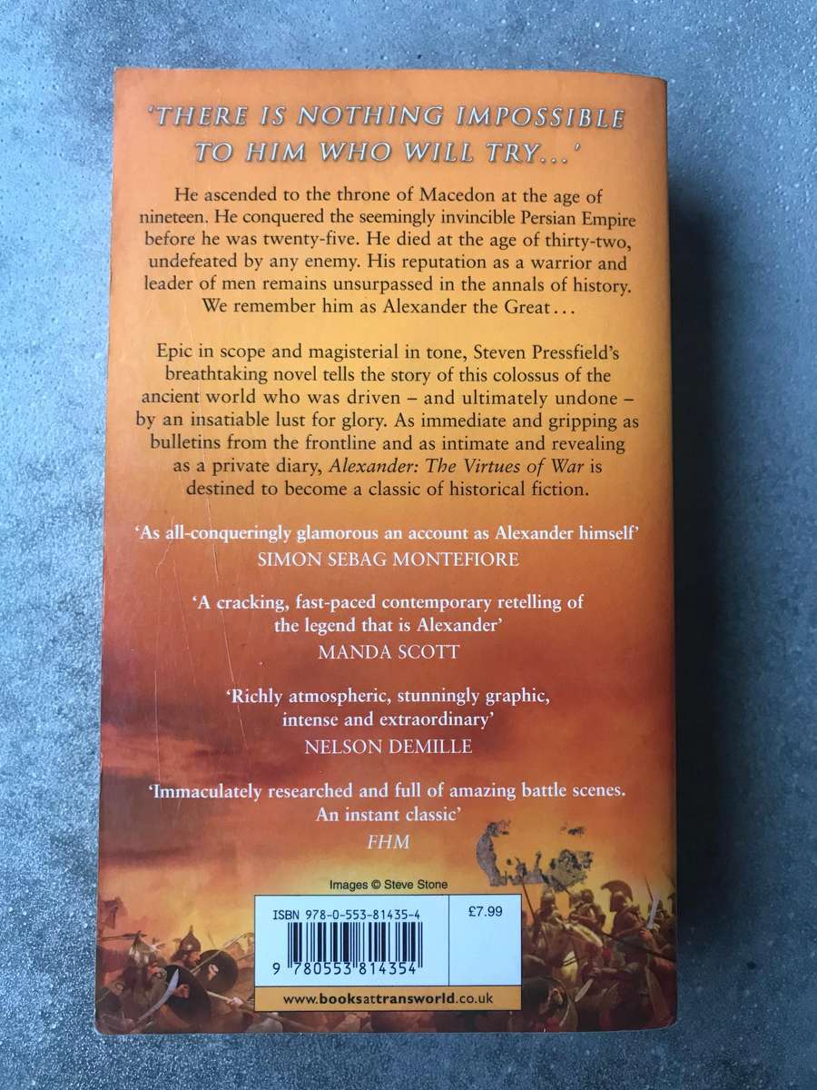 The Virtues of War by Steven Pressfield [Paperback: Average]