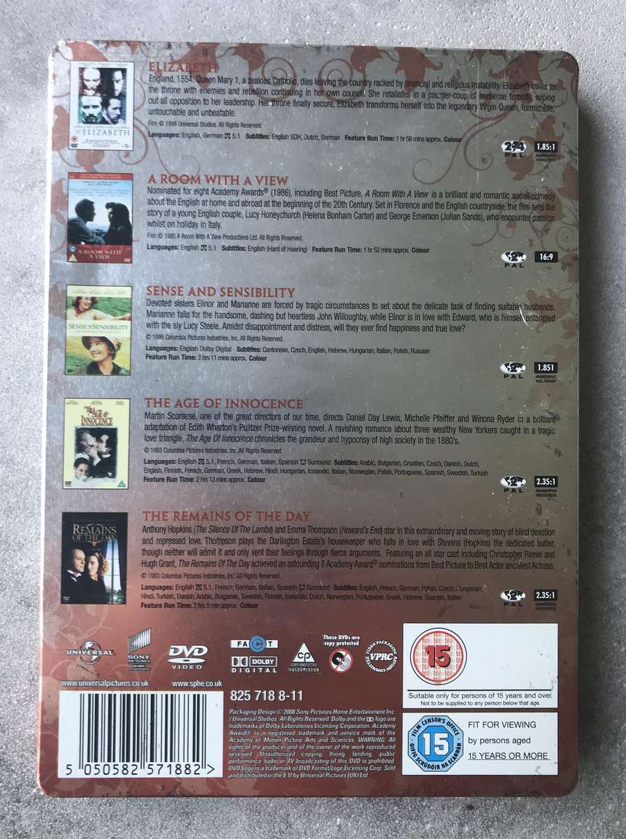 Greatest Ever Costume Dramas [5 DVD]