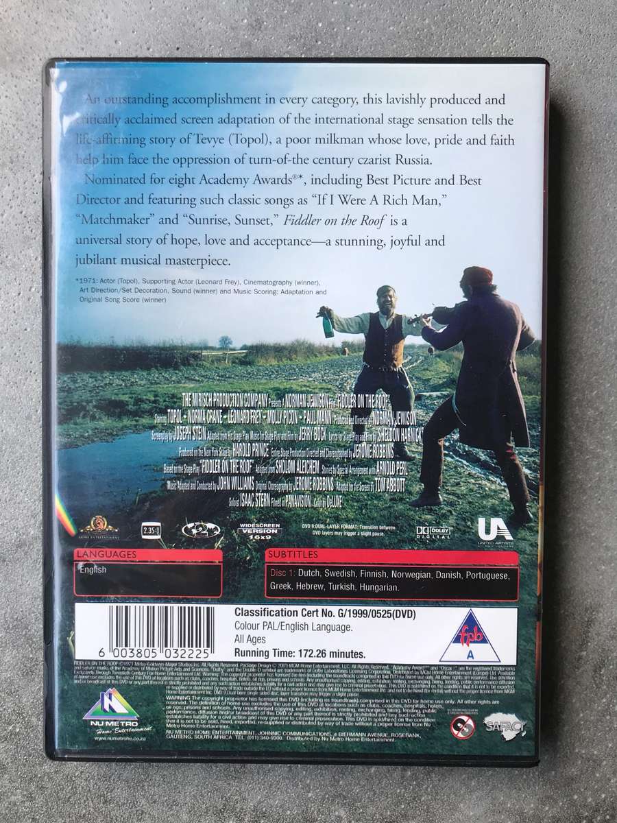 Fiddler on the Roof [DVD]