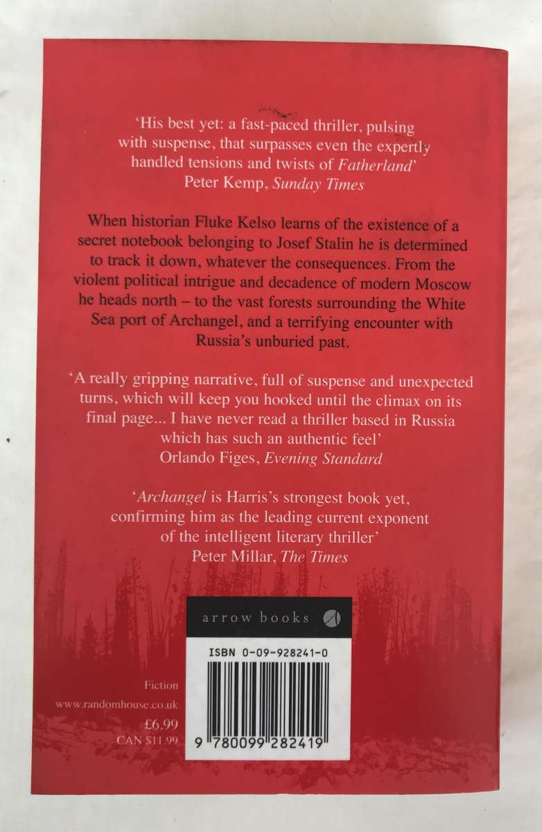 Archangel by Robert Harris [Paperback: Very Good]