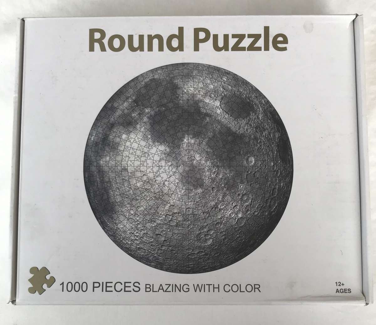 Round Puzzle: Moon [1,000 Piece]