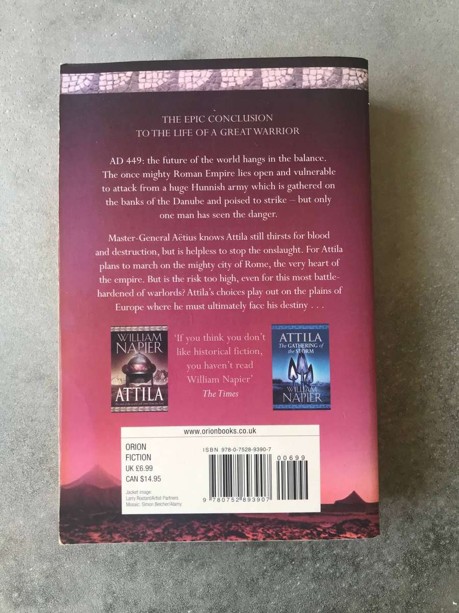 Attila: The Judgement (Attila Trilogy #3) by William Napier [Paperback: Good]