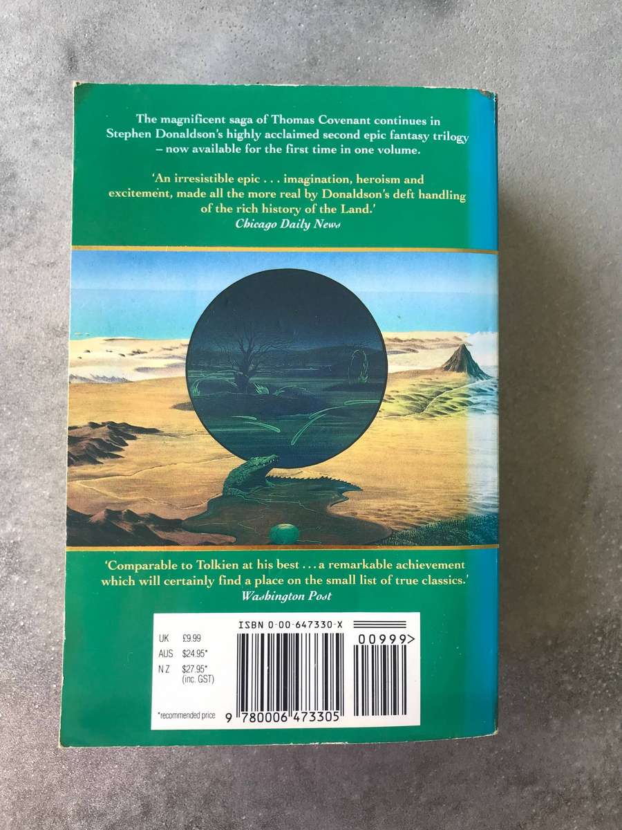The Second Chronicles of Thomas Covenant (#1-3) by Stephen Donaldson [Paperback: Good]