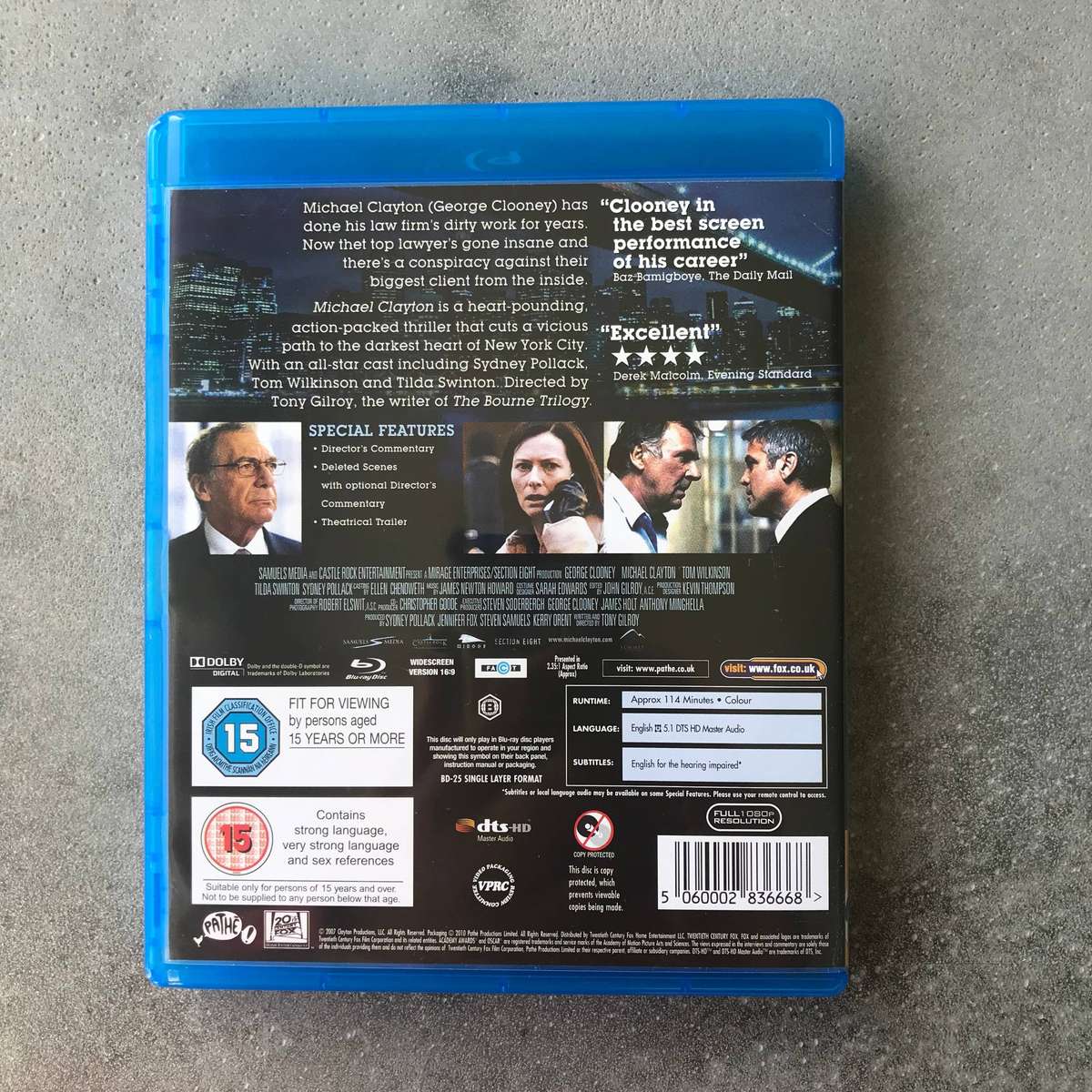 Michael Clayton [Blu-ray]