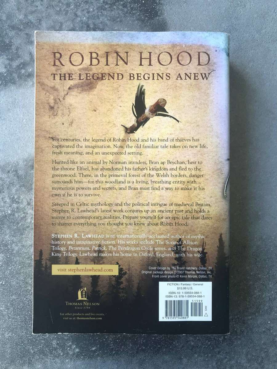 Hood (King Raven #1) by Stephen R. Lawhead [Paperback: Very Good]