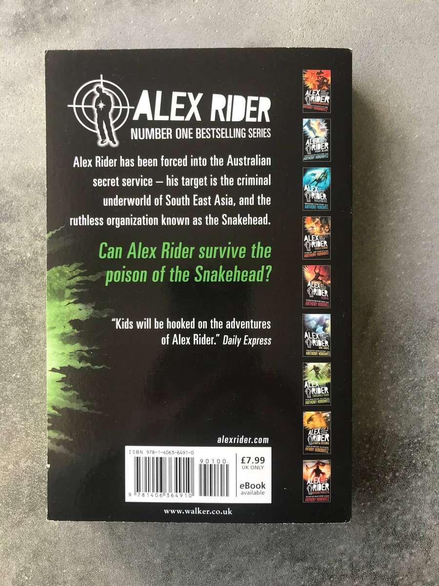 Snakehead (Alex Rider #7) by Anthony Horowitz [Paperback: Like New]