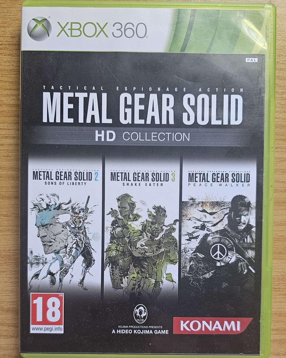 Metal Gear Solid Box SET-  XBox Game