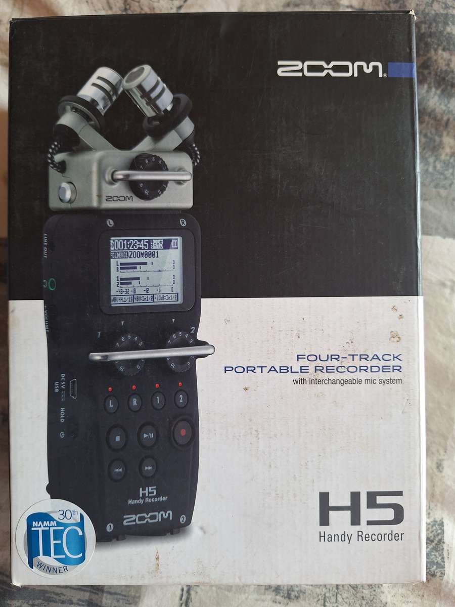 Zoom H5 Four-track Portable Recorder