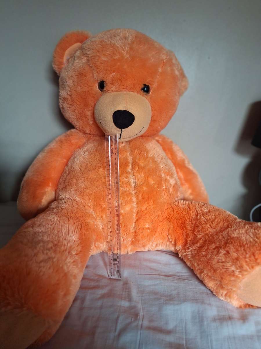 Large Orange Teddybear