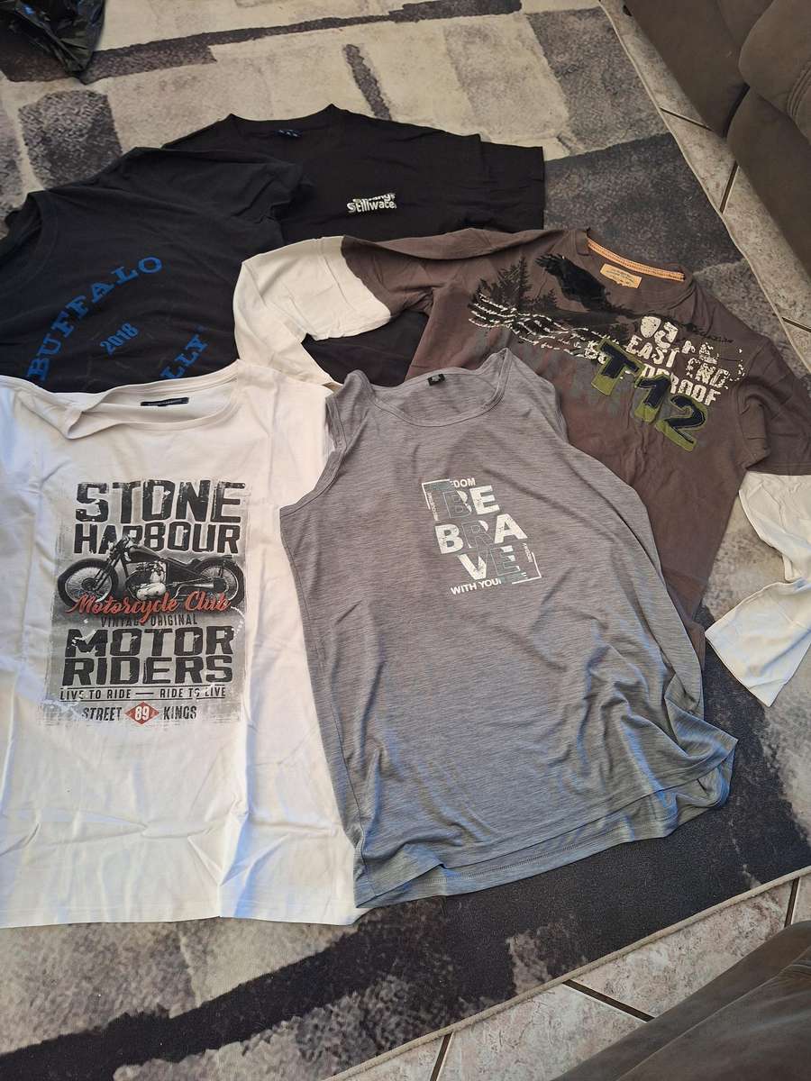 5 X Mens Tshirt Combo - Size XXL