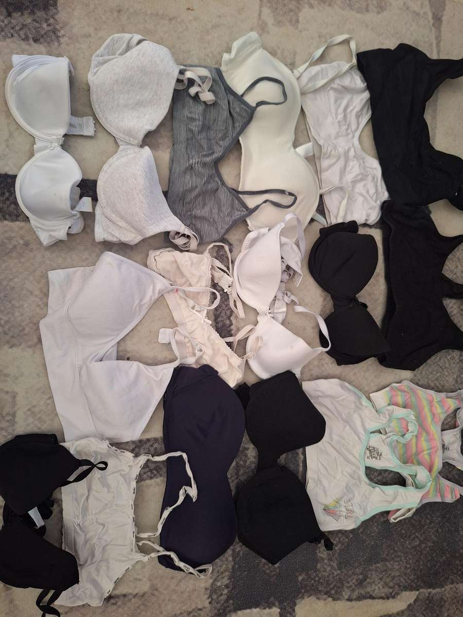 Lot of 17 training Bras