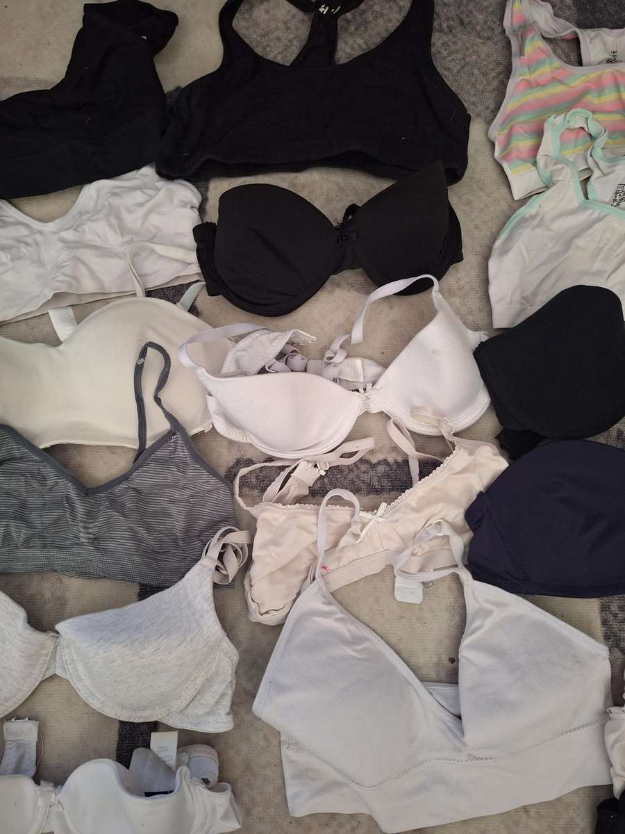 Lot of 17 training Bras