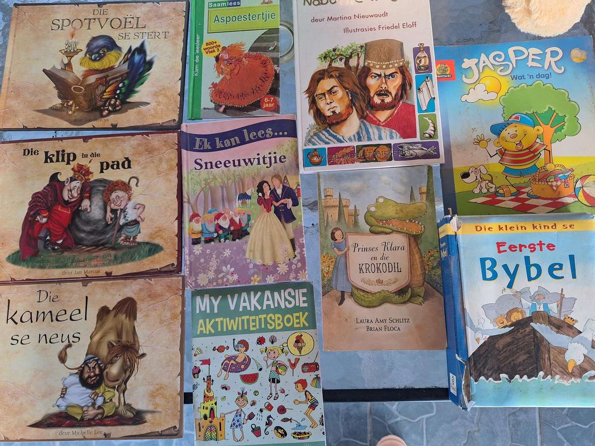 10 x Afrikaans Children books
