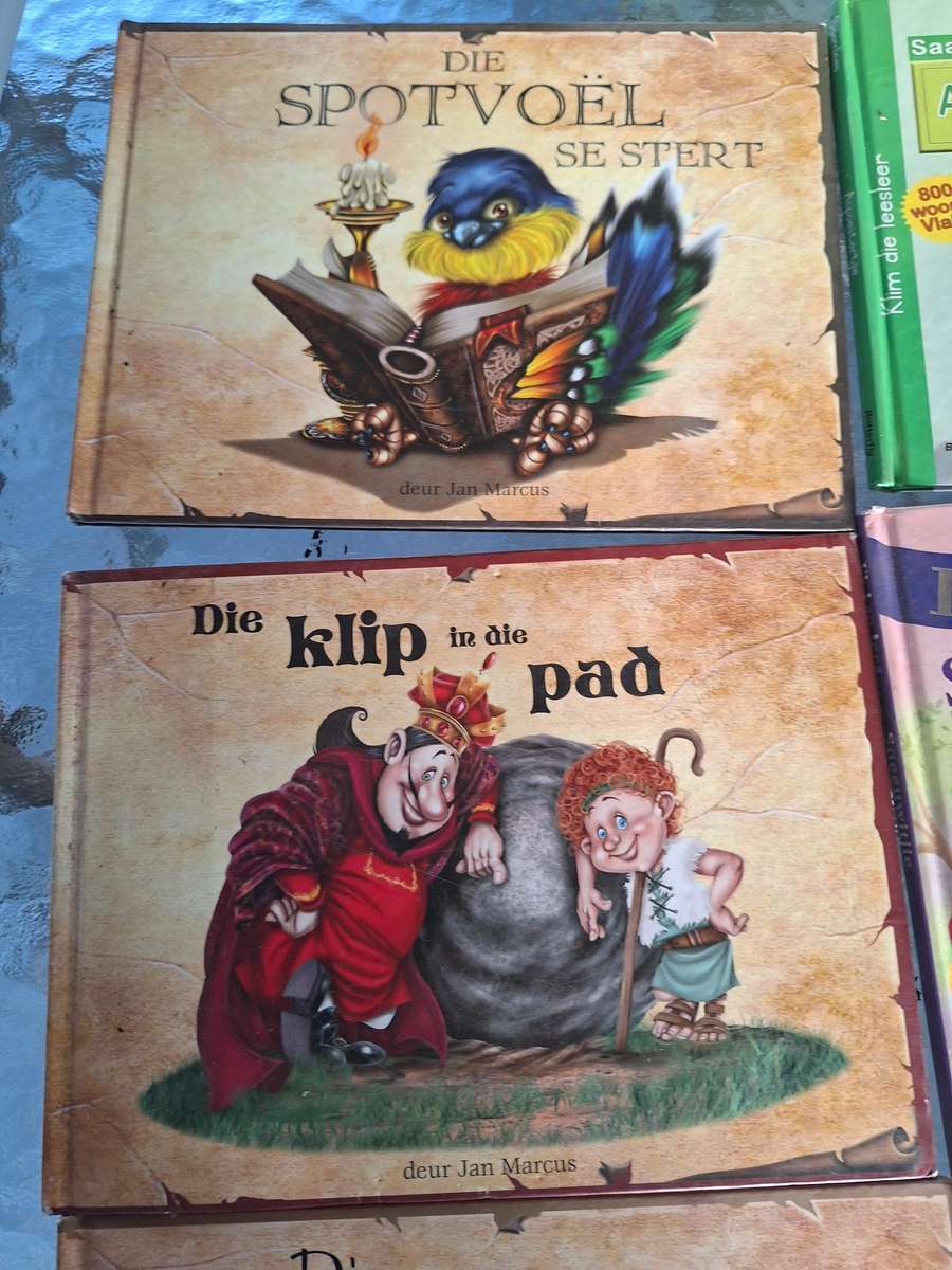 10 x Afrikaans Children books