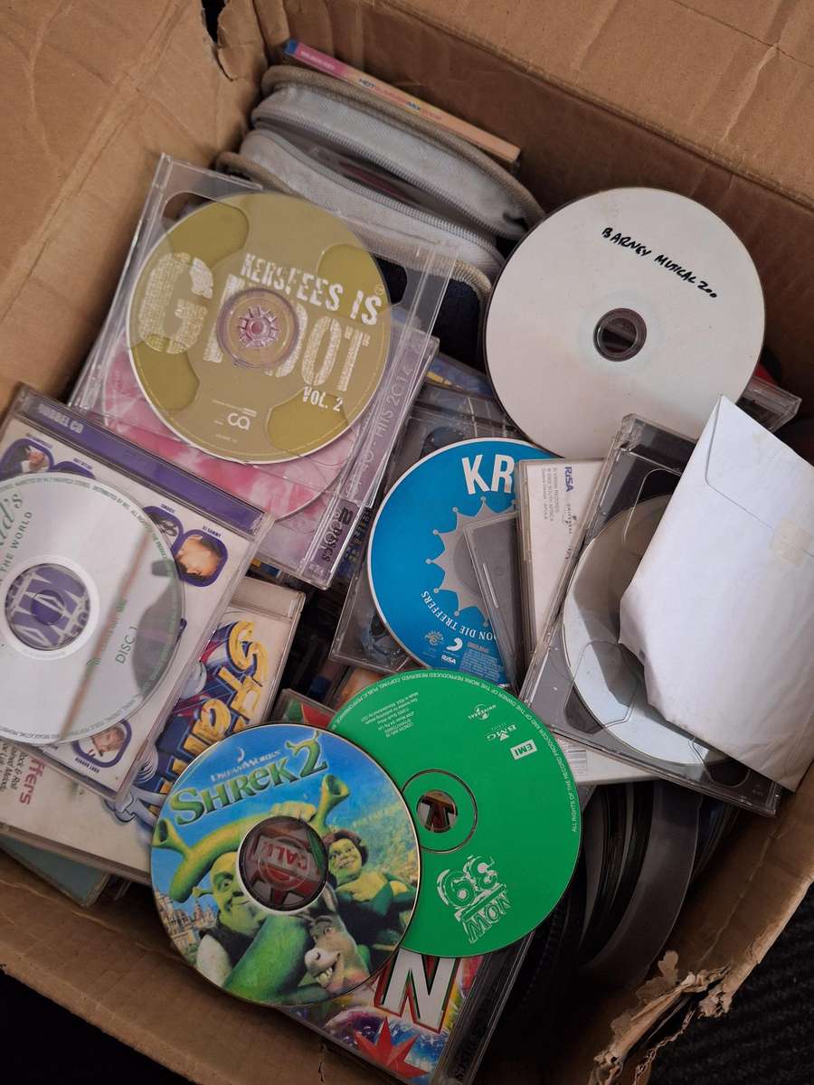 Large Box full of CD's