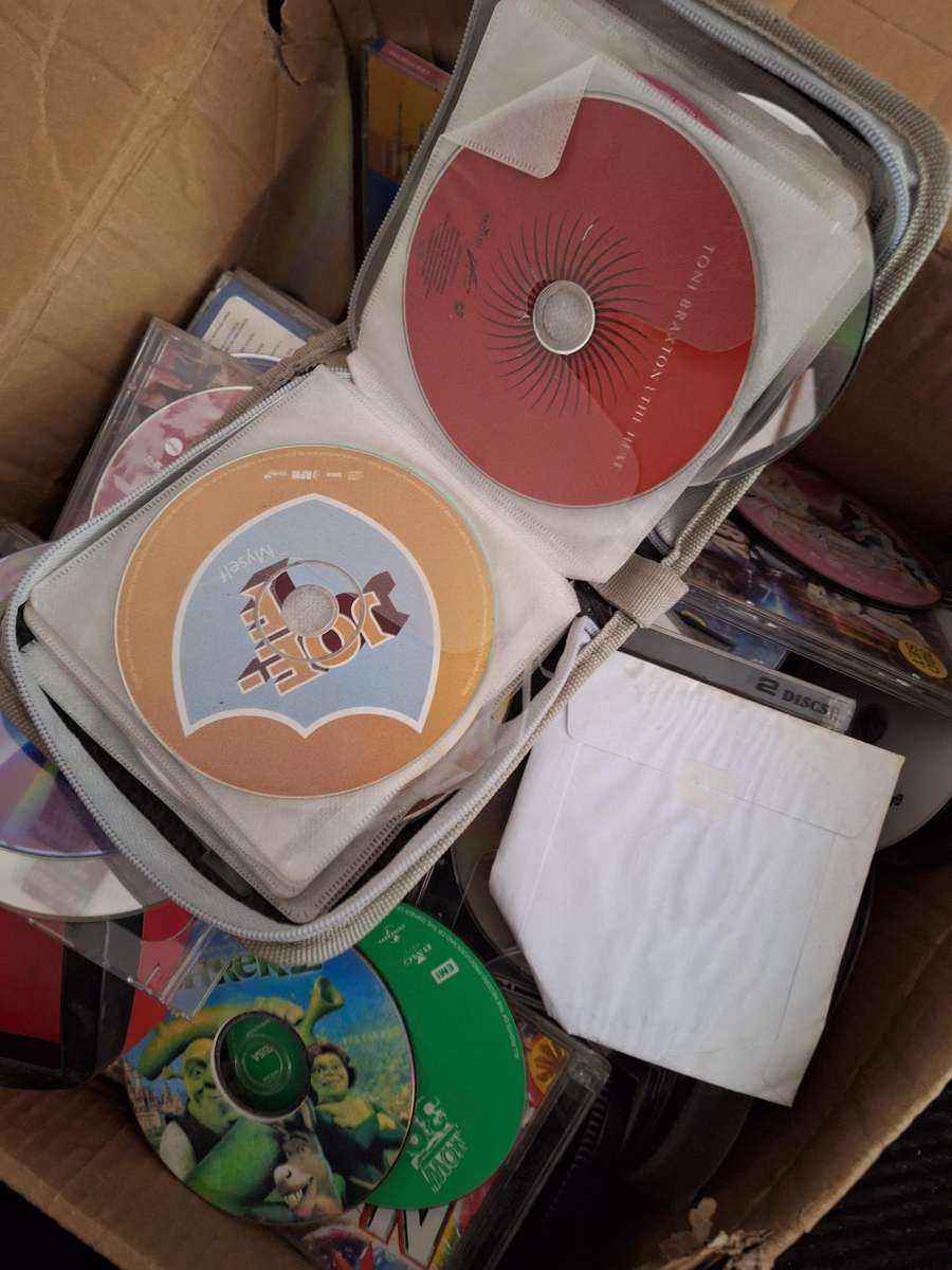 Large Box full of CD's