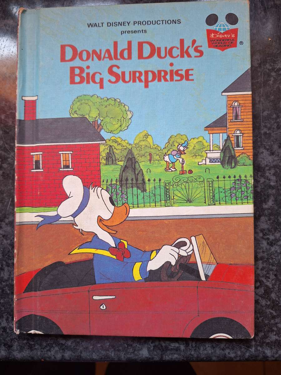 Donald Duck's Big Surprise - Childrens Book
