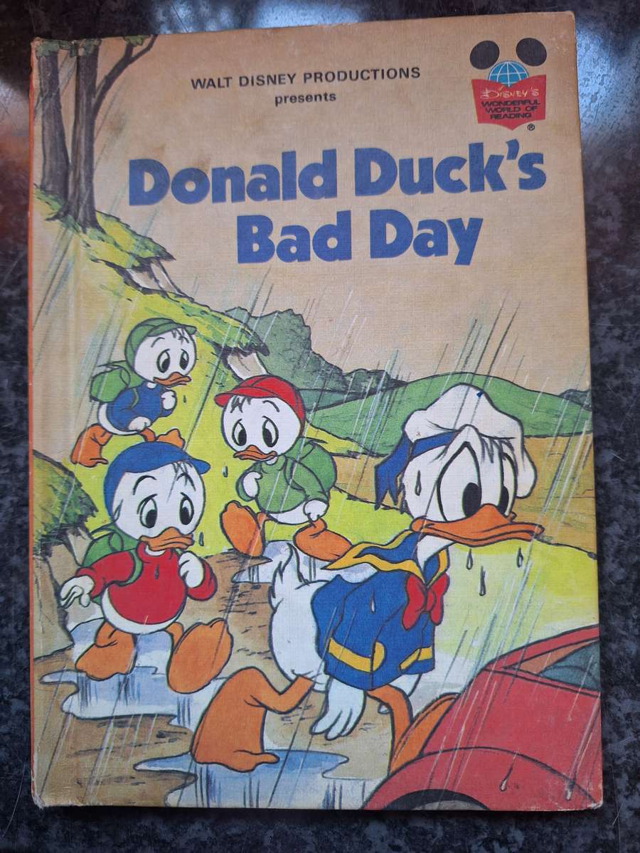 Donald Duck's Bad Day Children book
