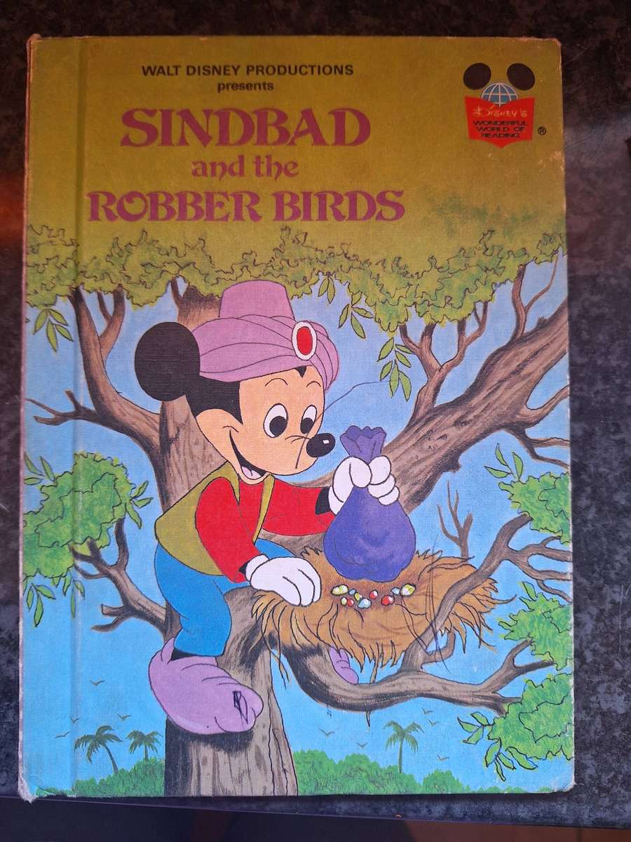Sindbad and the robber birds childrens book
