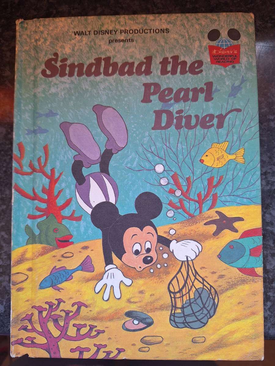 Sindbad and the pearl diver Childrens book