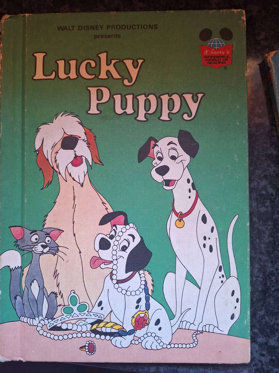 Lucky Puppy Children's Book