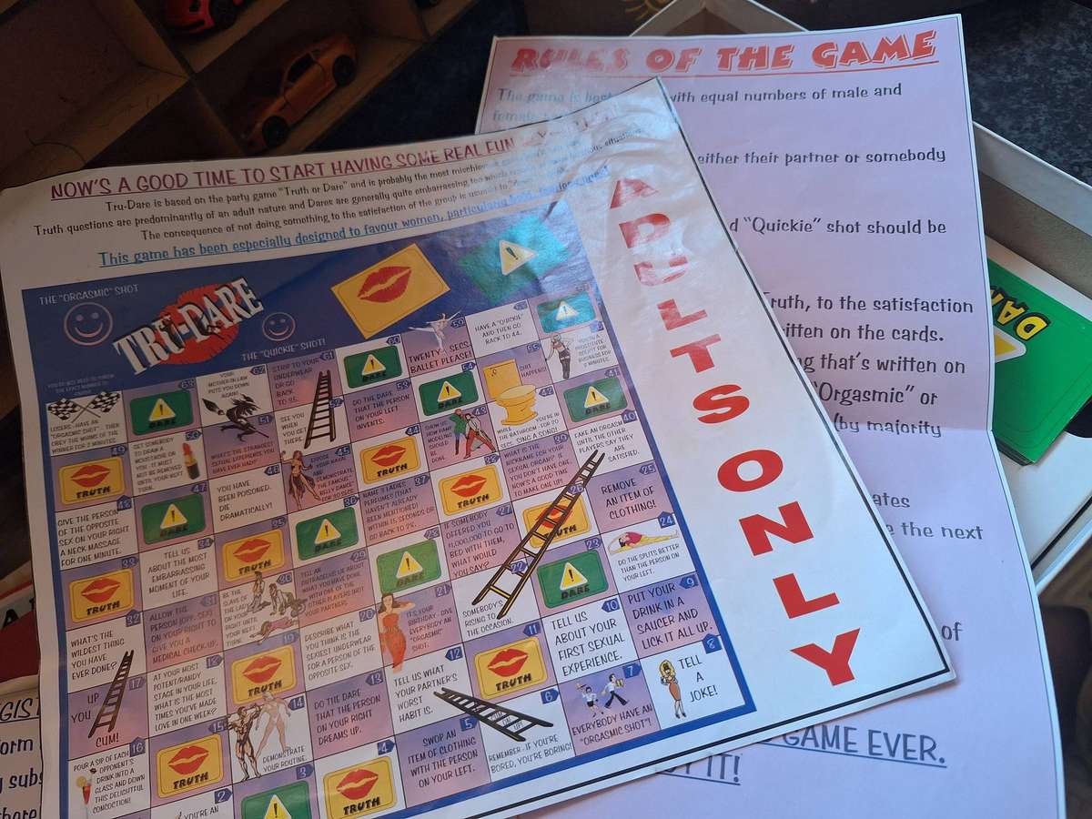 Truth or Dare Adult board Game