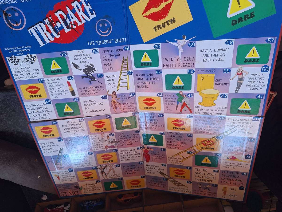 Truth or Dare Adult board Game