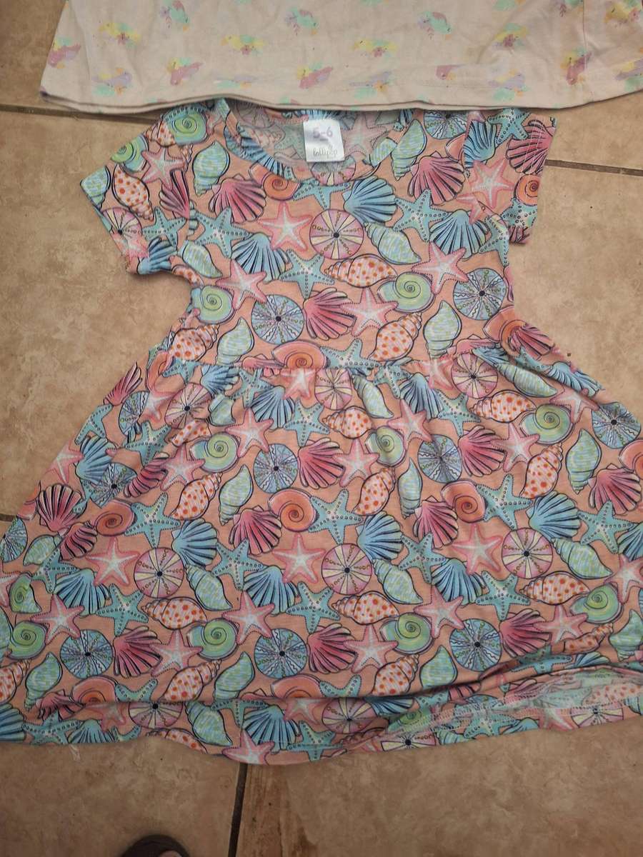 5 x Girl Summer Dress Combo. Size 5-6