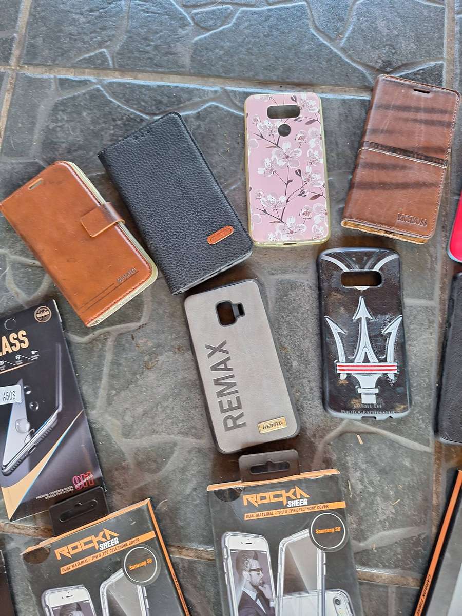 Lot of Cellphone Covers & Protection Glass