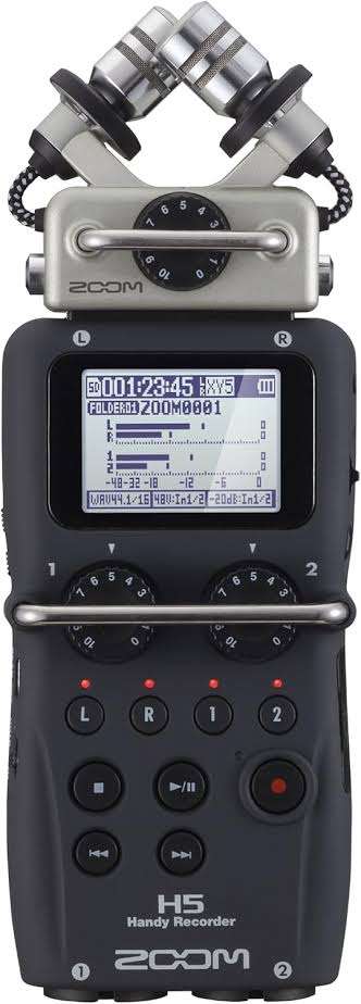 Zoom H5 Four-track Portable Recorder