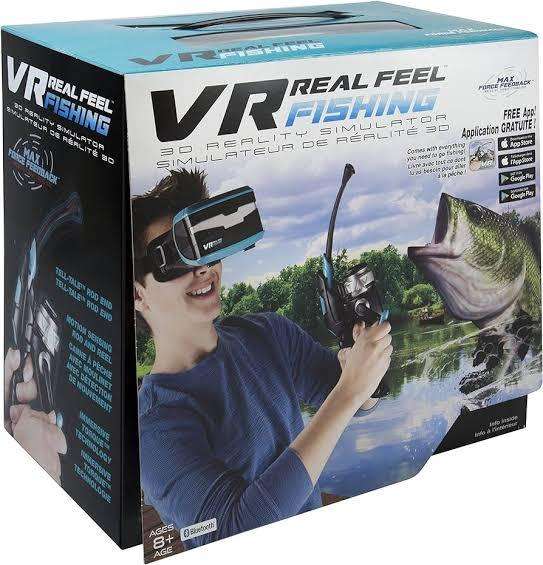 VR reel feel fishing