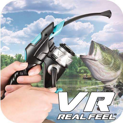 VR reel feel fishing