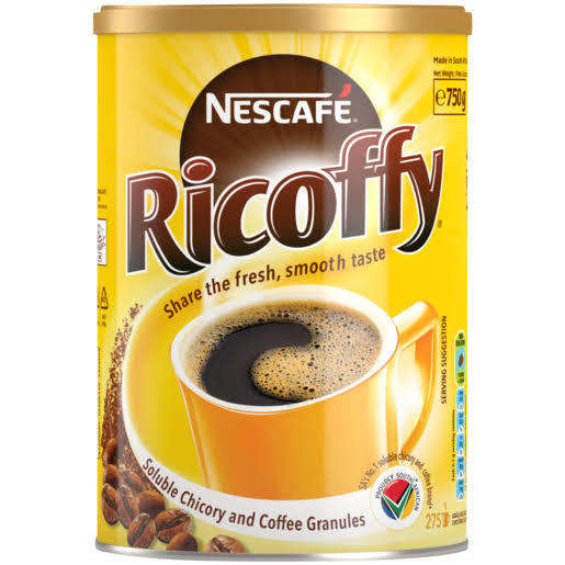 Ricoffy 750g - Large Tin of Coffee