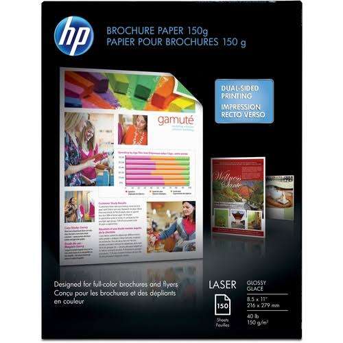Professional Glossy Flyer Paper A4. - Pack of 50