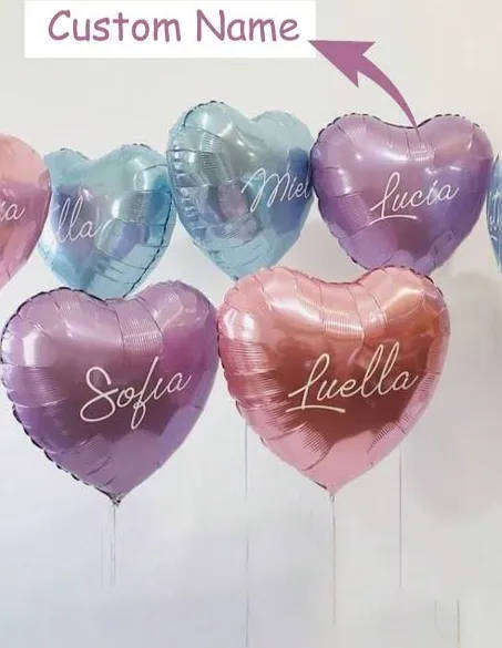 DIY Self Printing Balloons - Heart Shape