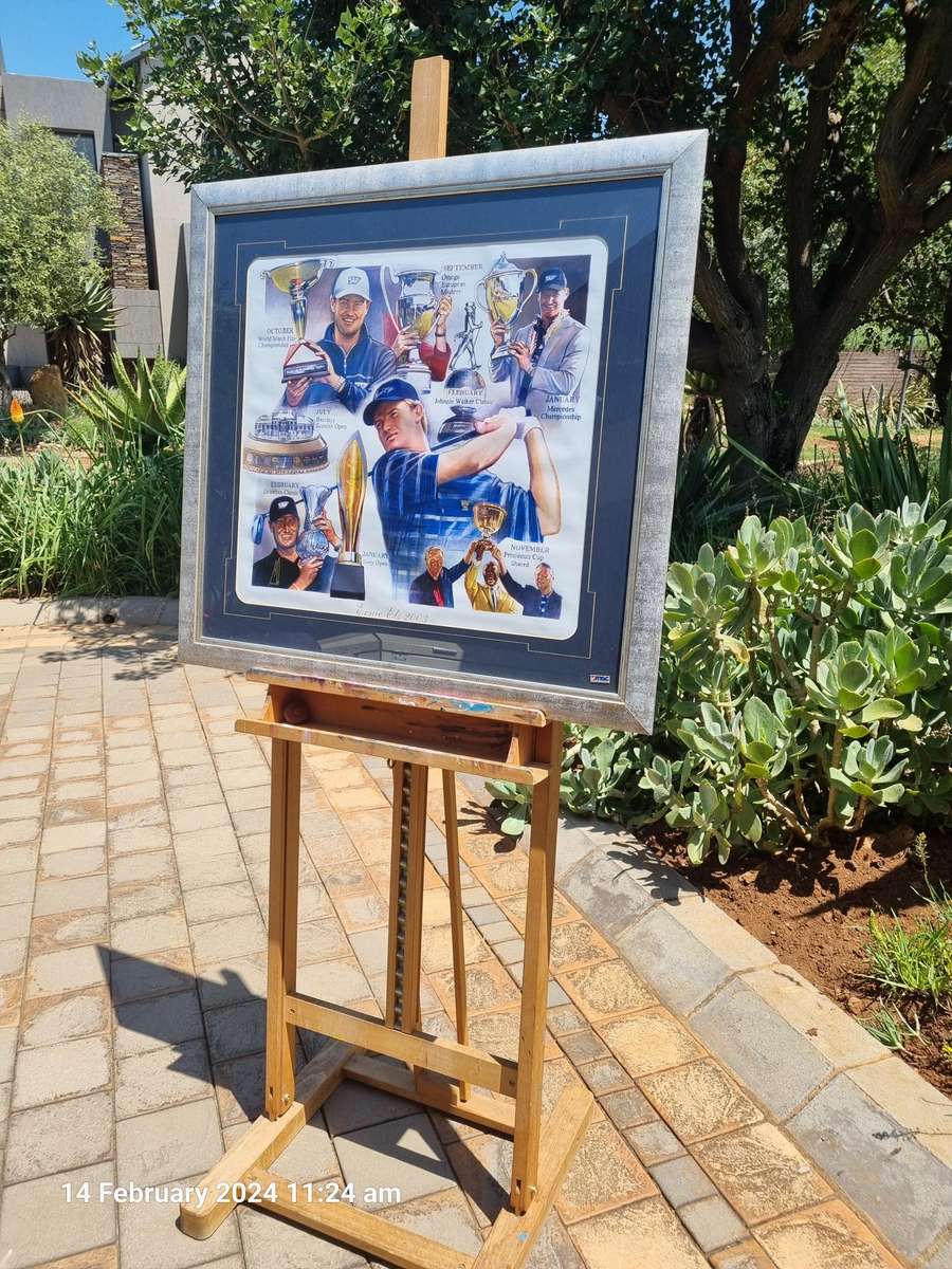 *****ERNIE ELS 2003 GLASS FRAMED*****