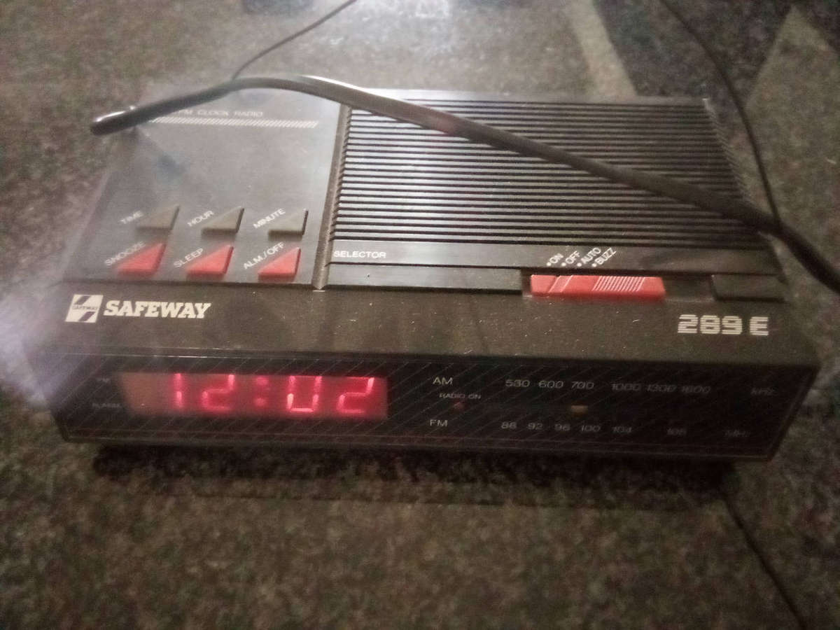Antique Clock Radio