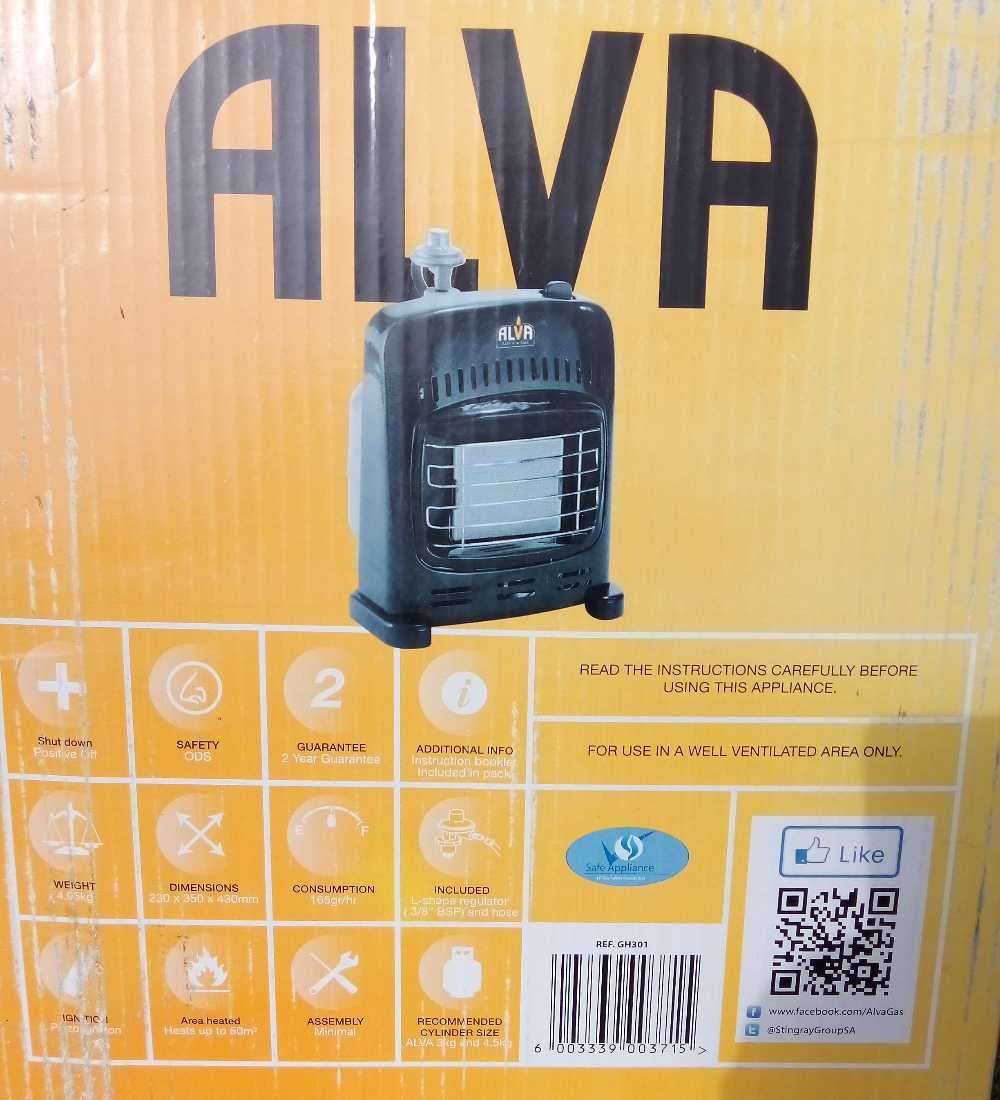 Alva Gas Heater 1