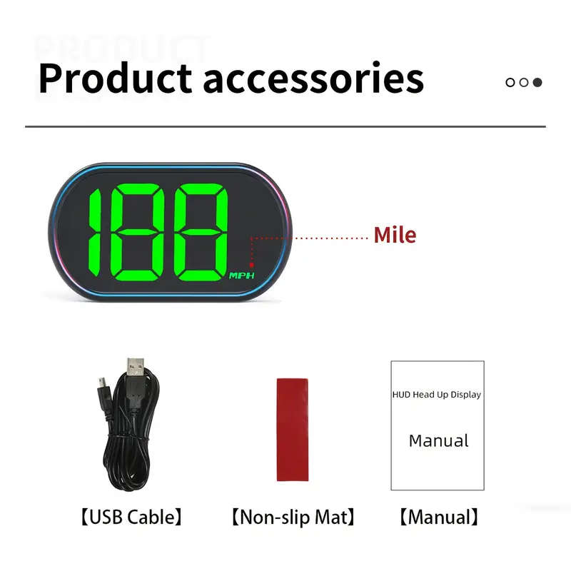 Vehicle digital speedometer (KMH Display)